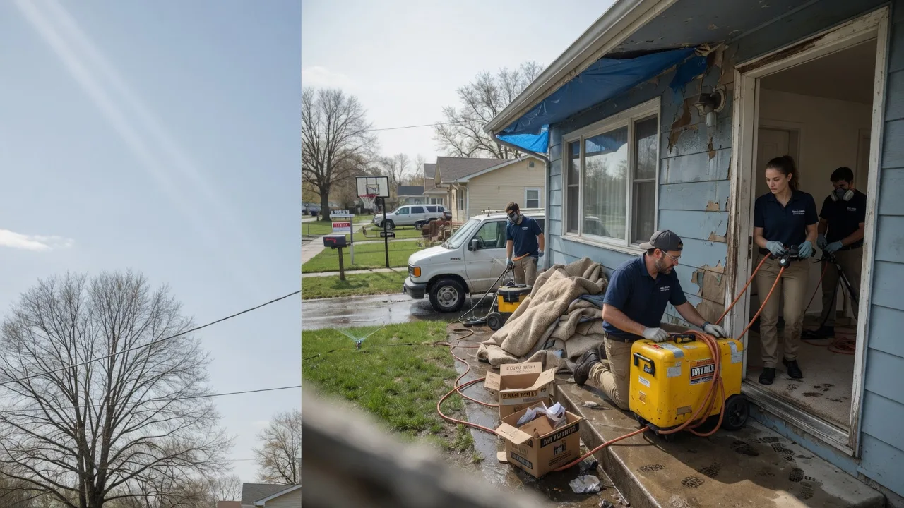 Basement Flood Cleanup in Blue Ball, PA near me